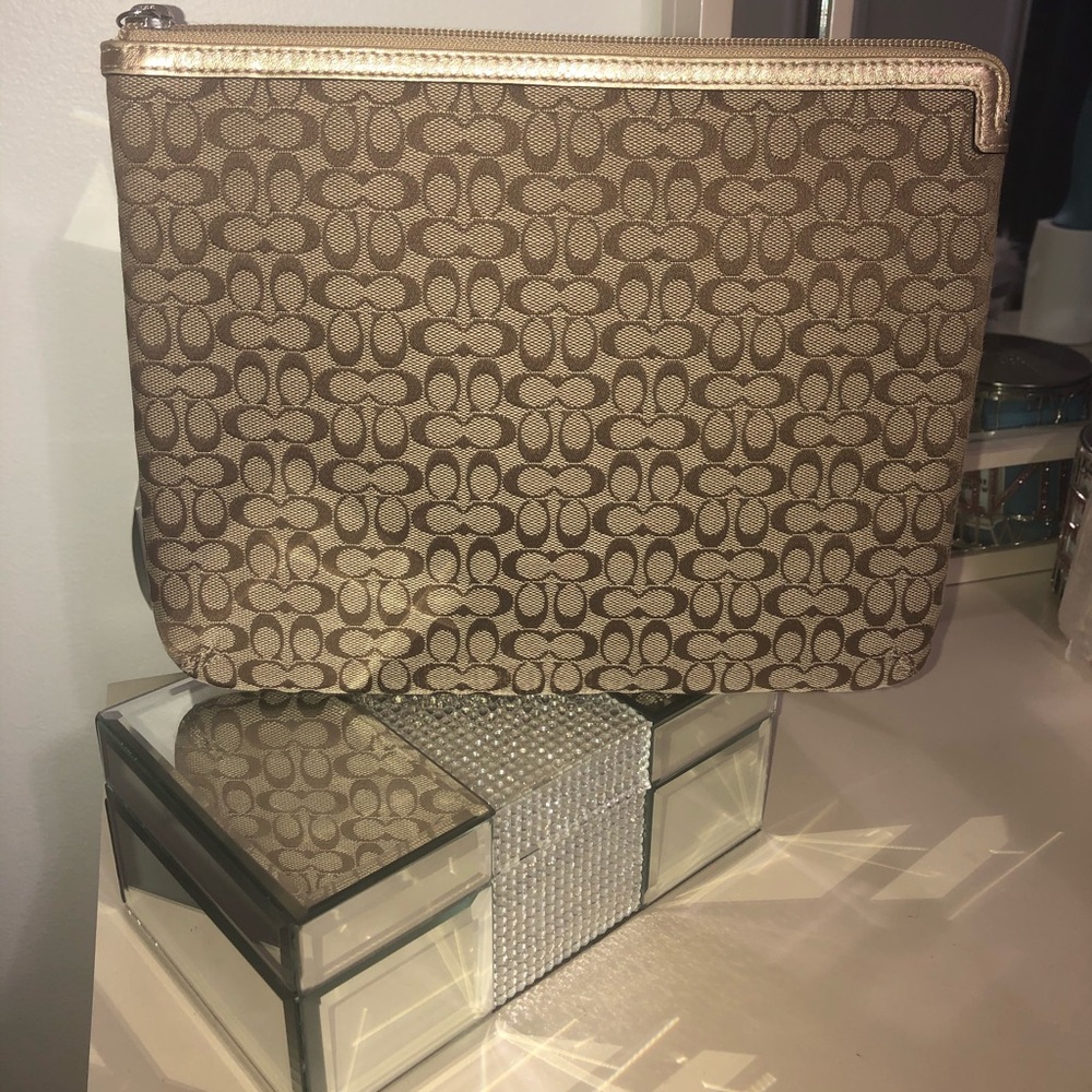 Coach iPad Zipper case